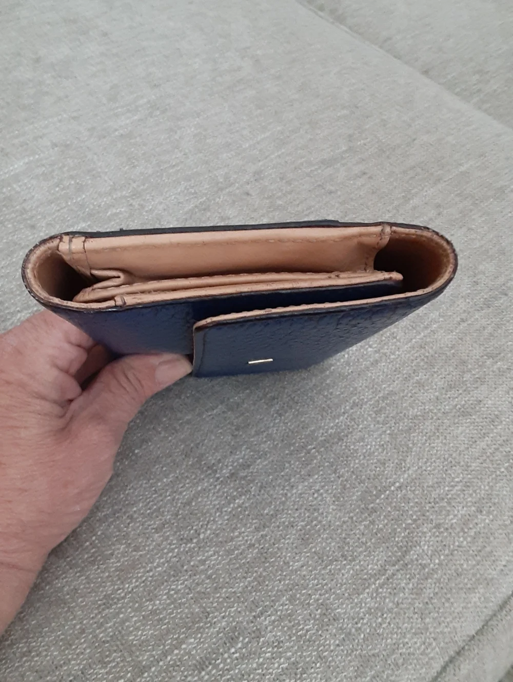 Kate Spade Blue Leather Wallet , Women's Clutch